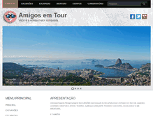 Tablet Screenshot of amigosemtour.com